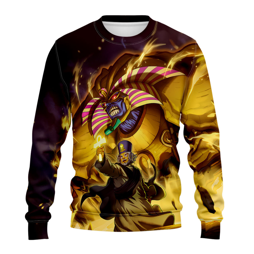 Yugioh Akhenaden Invoking Exodia Contract With Dark Magic Anime Apparel