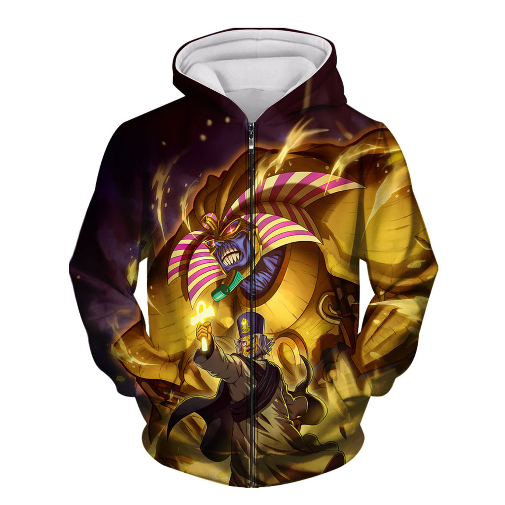 Yugioh Akhenaden Invoking Exodia Contract With Dark Magic Anime Apparel