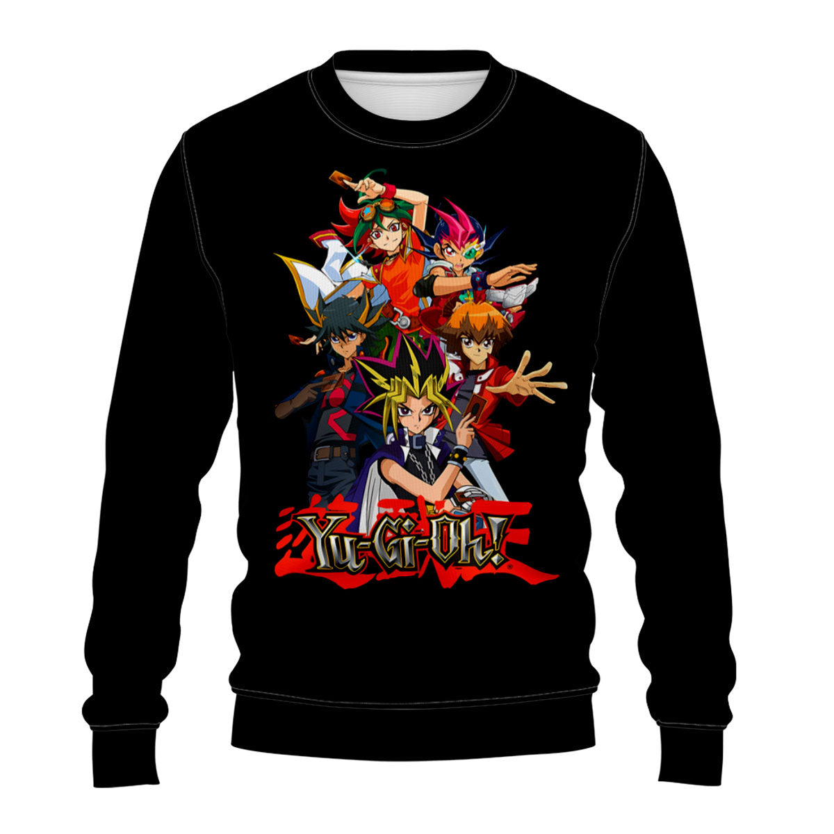 Yugioh Black Group Characters Anime Apparel