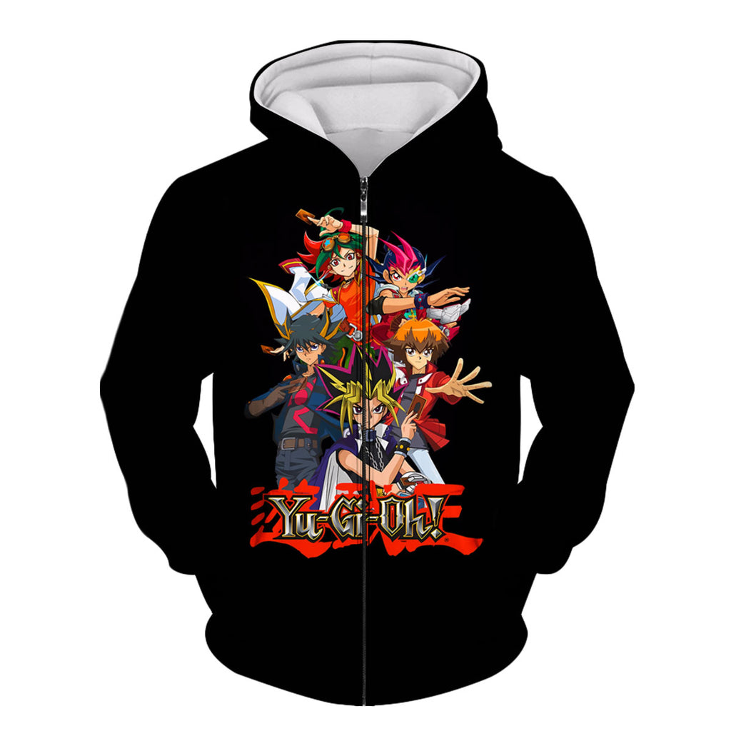 Yugioh Black Group Characters Anime Apparel