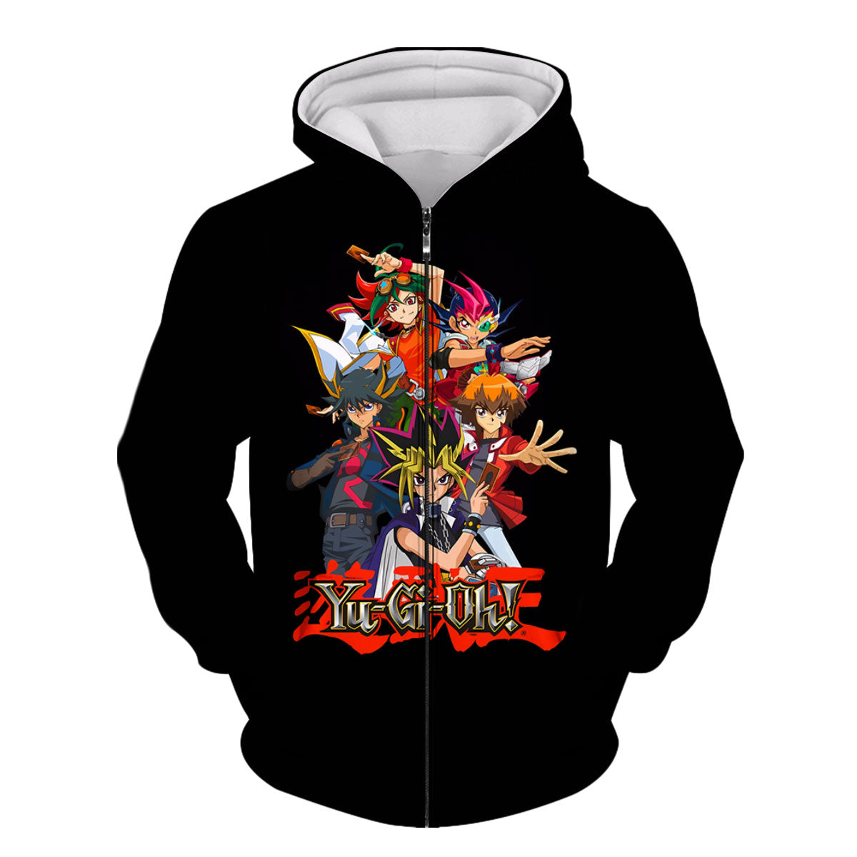 Yugioh Black Group Characters Anime Apparel