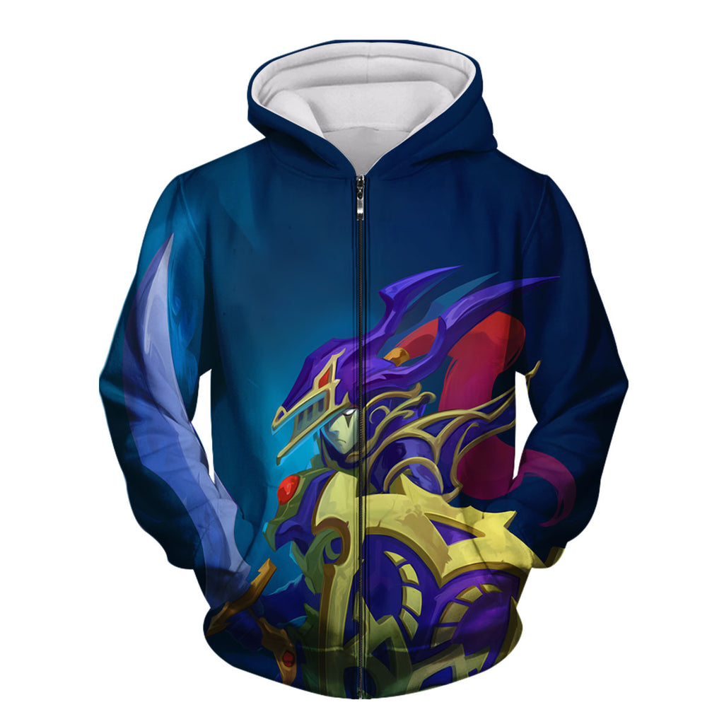 Yugioh Black Luster Soldier Blue And Gold Armor Anime Apparel