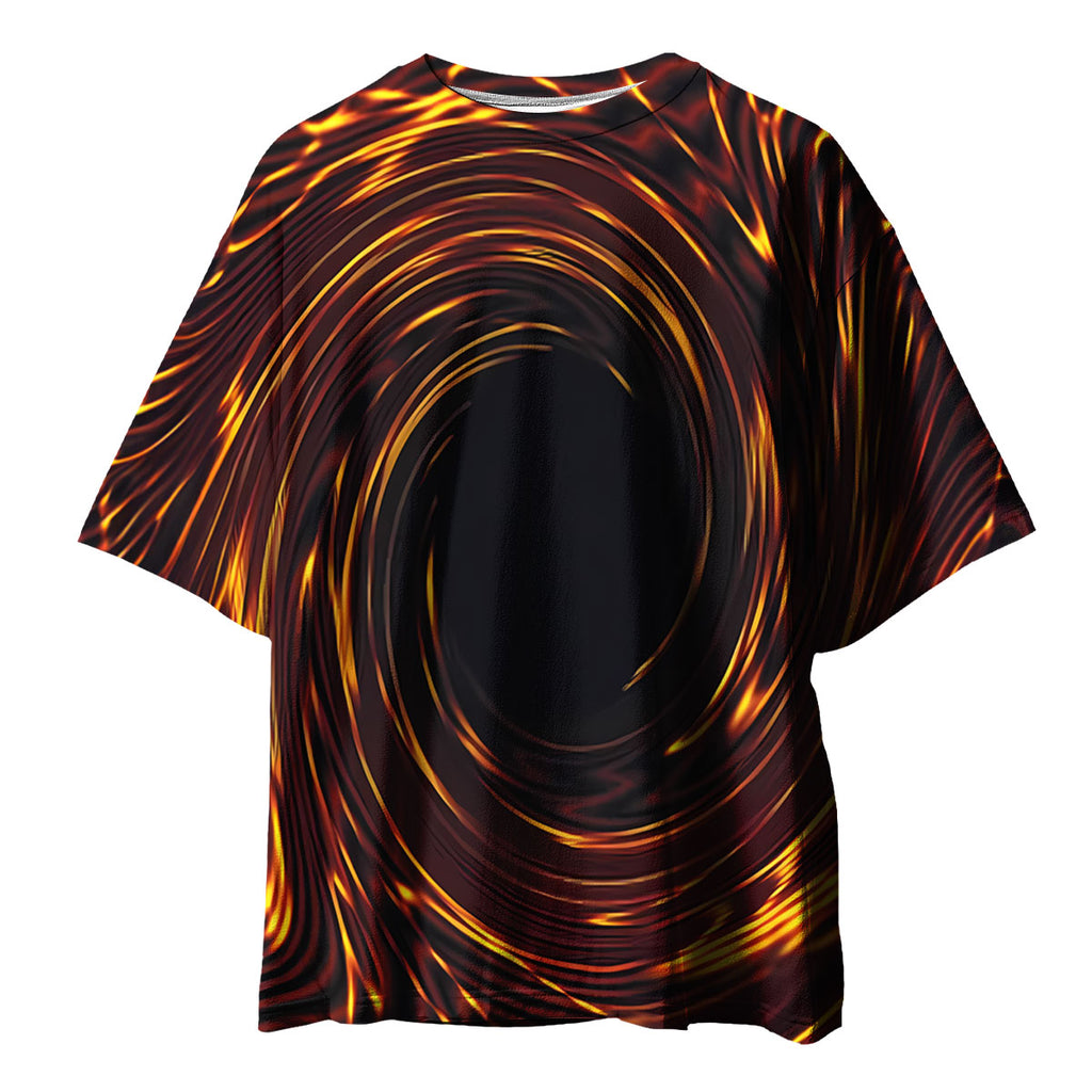 Yugioh Blazing Vortex Art Orange Anime Apparel