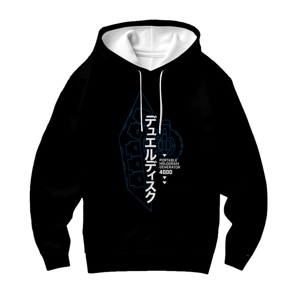 Yugioh Blue Duel Disk In Battle Anime Apparel