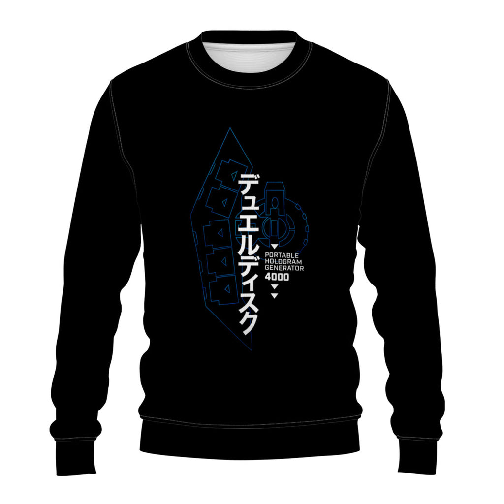 Yugioh Blue Duel Disk In Battle Anime Apparel