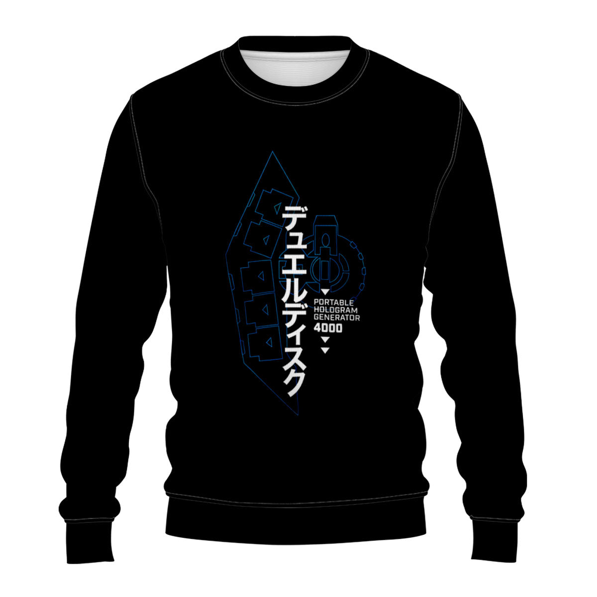Yugioh Blue Duel Disk In Battle Anime Apparel