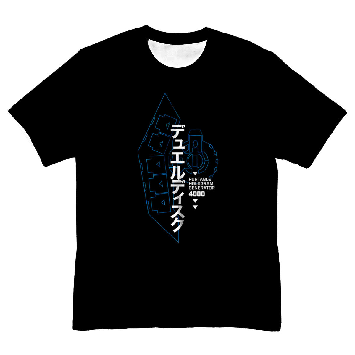 Yugioh Blue Duel Disk In Battle Anime Apparel
