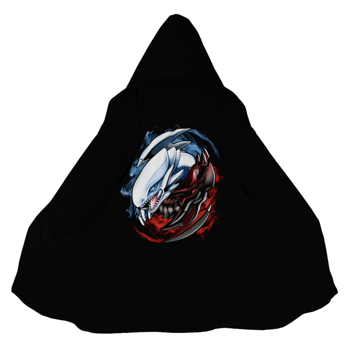 Yugioh Blue Eyes White Dragon Red Eyes Black Dragon Confrontation Anime Apparel