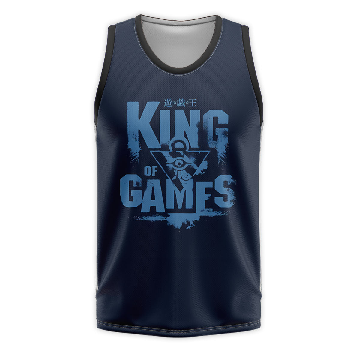 Yugioh Blue Tonal Emblem Design Anime Apparel