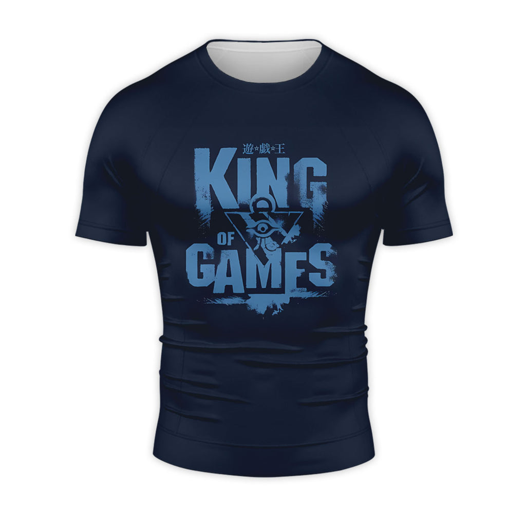Yugioh Blue Tonal Emblem Design Anime Apparel