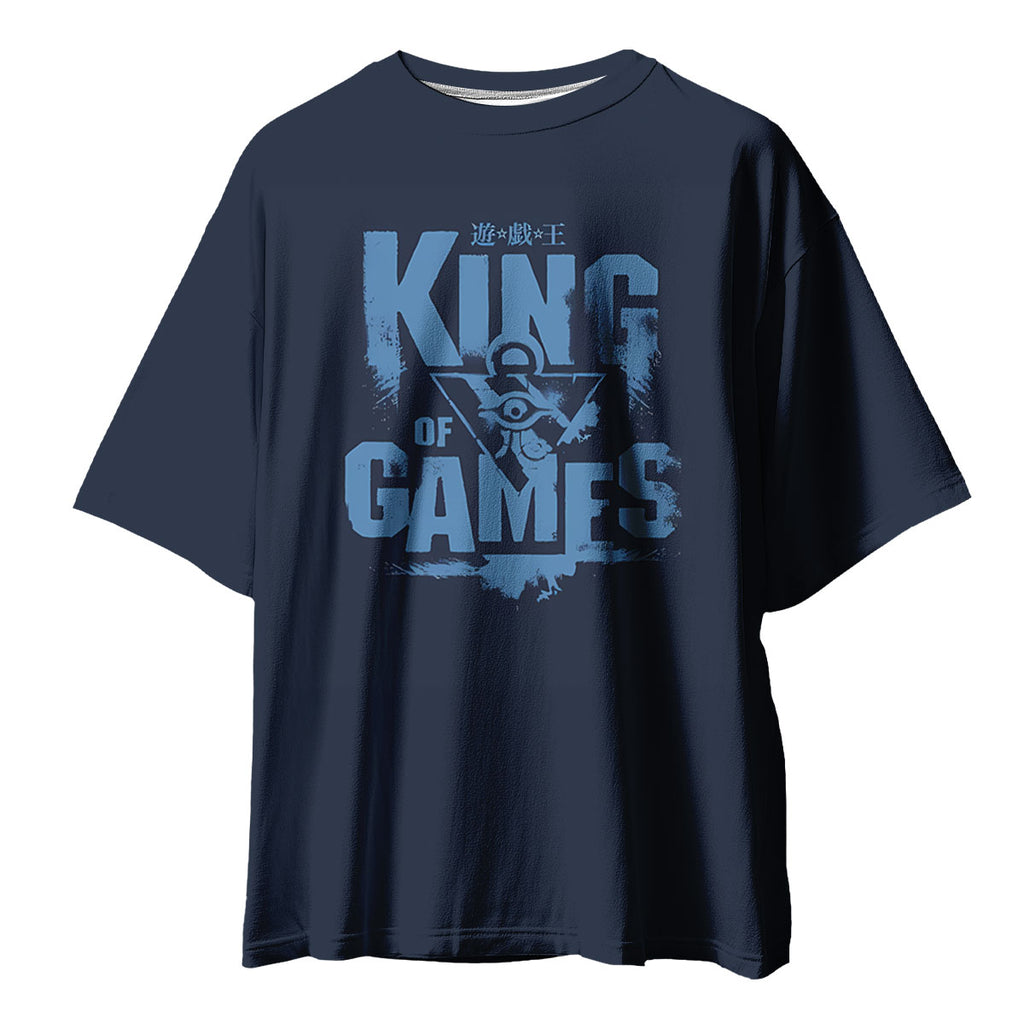 Yugioh Blue Tonal Emblem Design Anime Apparel