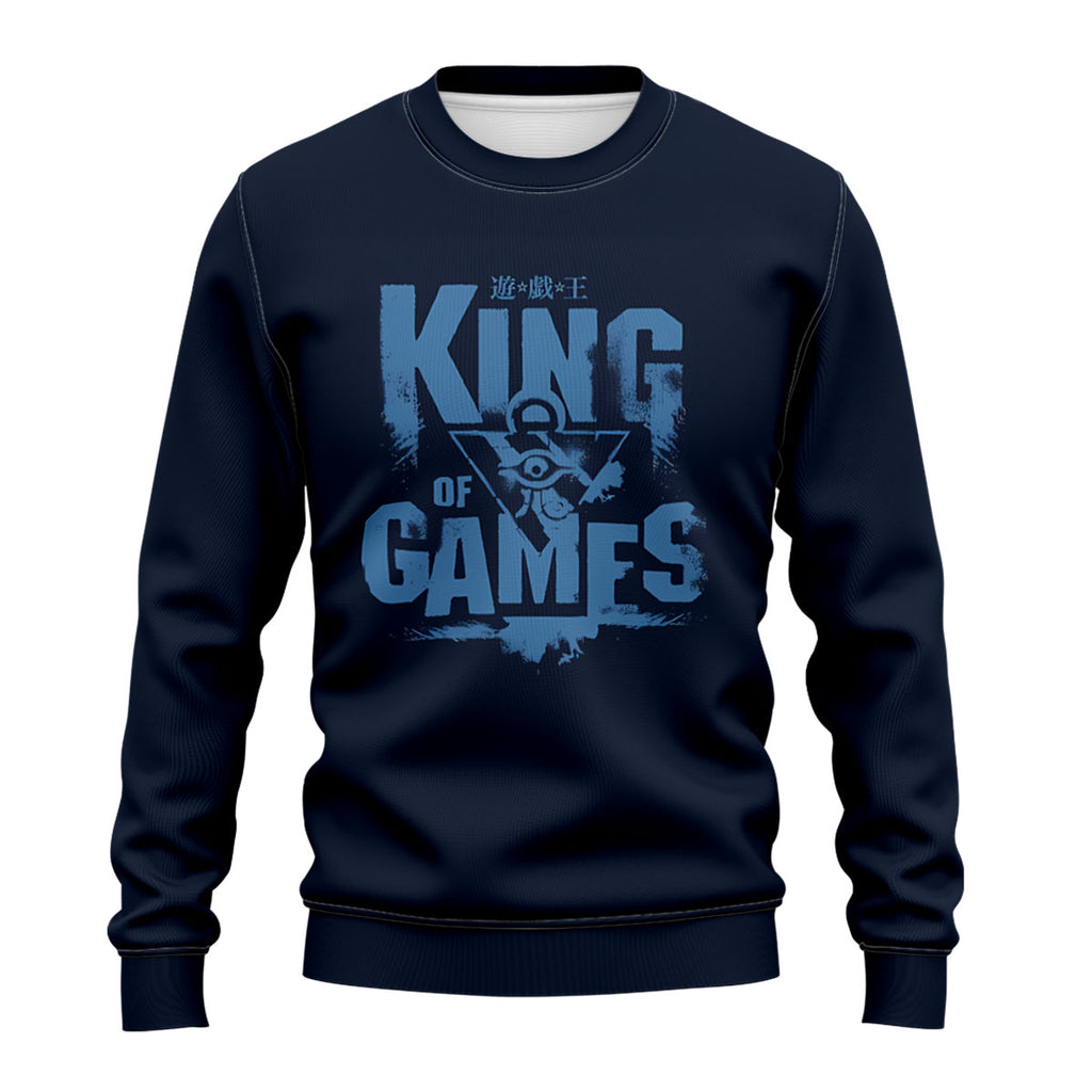 Yugioh Blue Tonal Emblem Design Anime Apparel