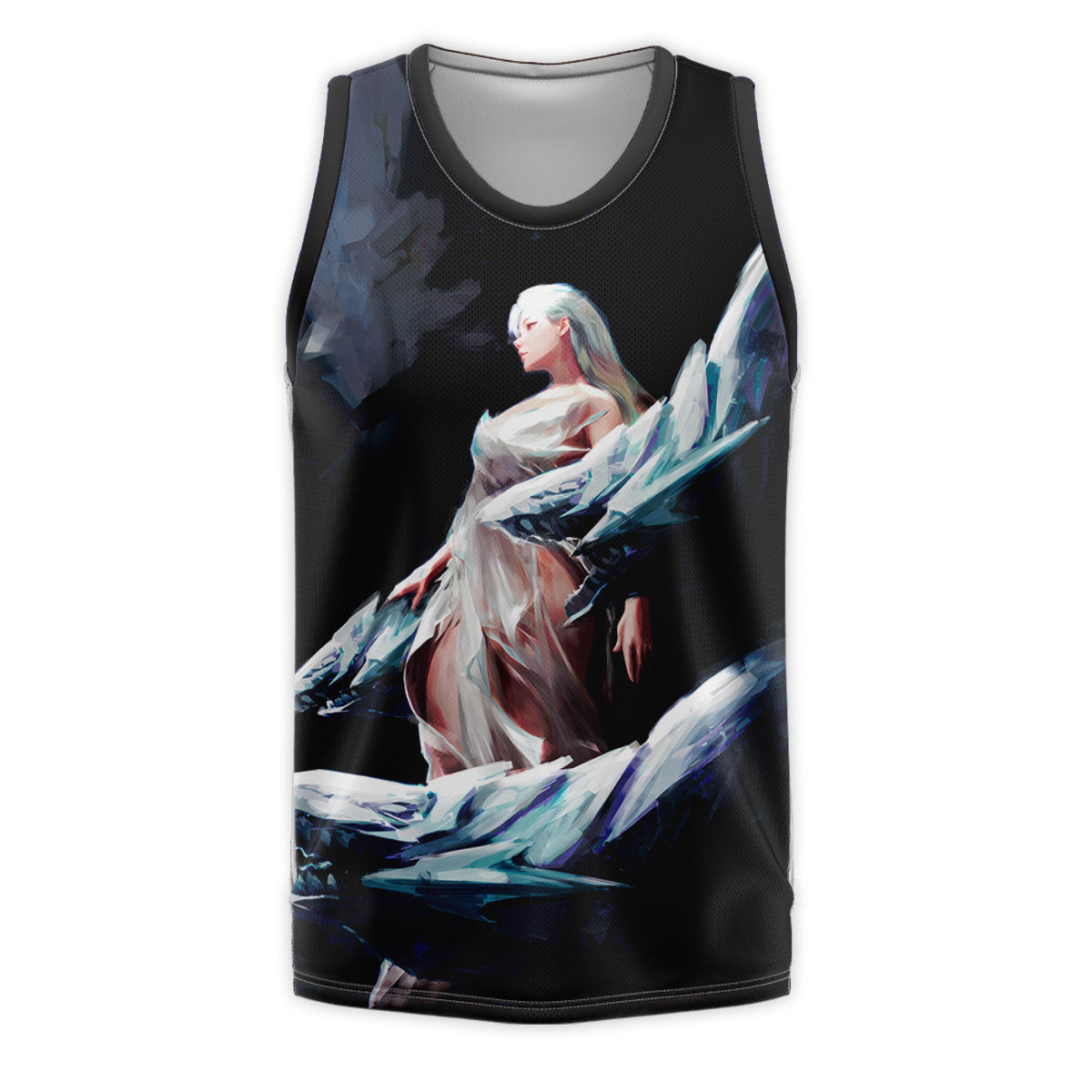 Yugioh Blueeyes Maiden Wearing White Dress And Blue Skirt Anime Apparel