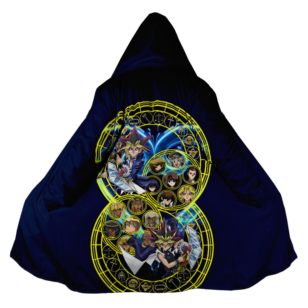 Yugioh Blueeyes White Dragon Amidst Blue Characters Anime Apparel