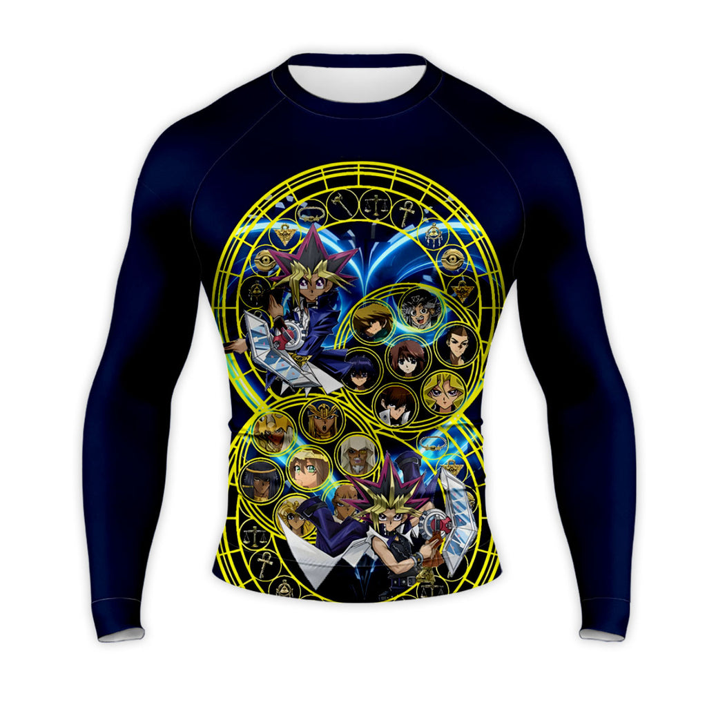Yugioh Blueeyes White Dragon Amidst Blue Characters Anime Apparel