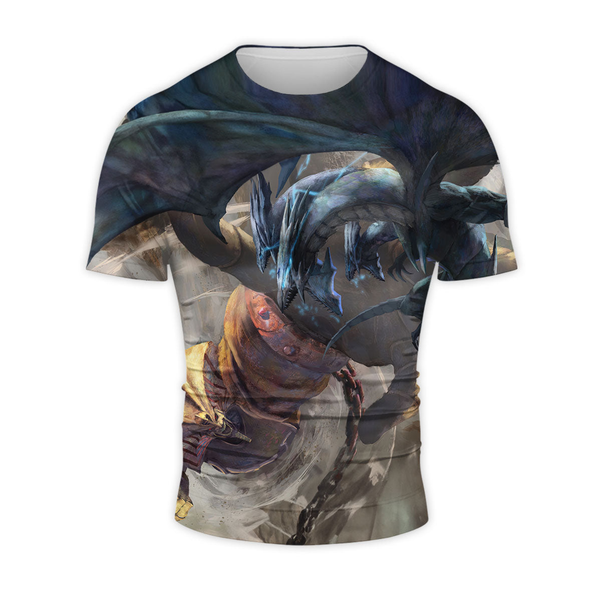 Yugioh Blueeyes White Dragon And Exodia Locked In Combat Anime Apparel