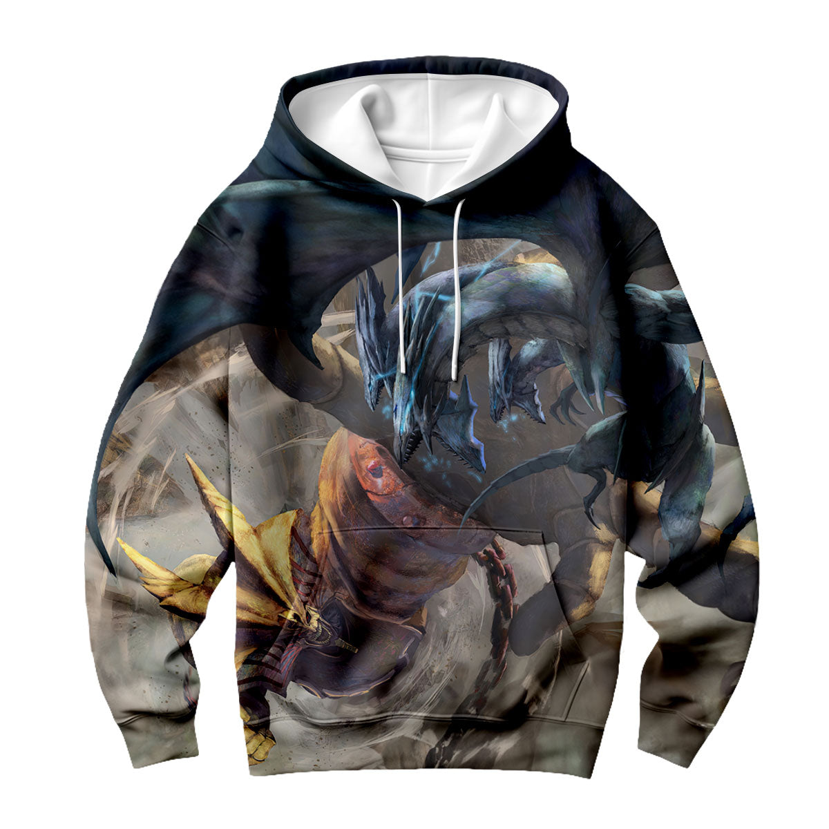 Yugioh Blueeyes White Dragon And Exodia Locked In Combat Anime Apparel