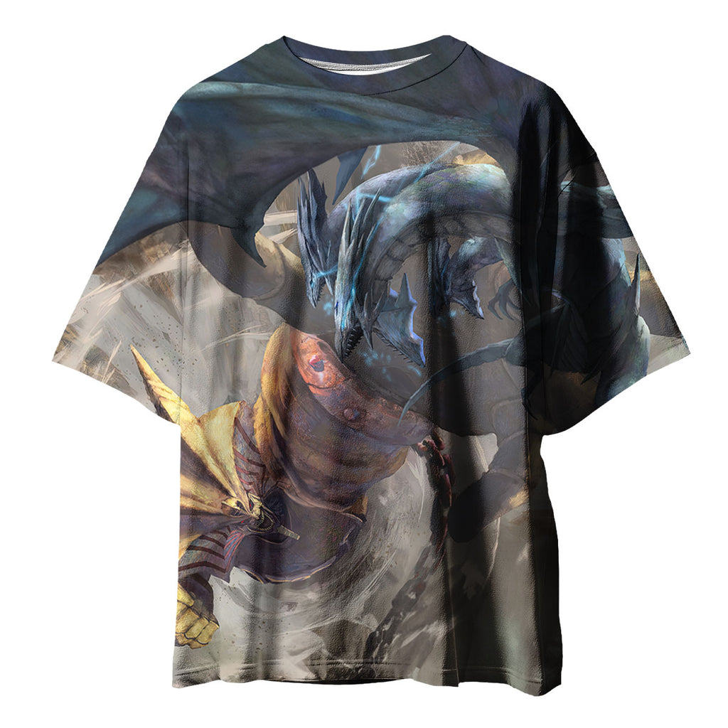 Yugioh Blueeyes White Dragon And Exodia Locked In Combat Anime Apparel