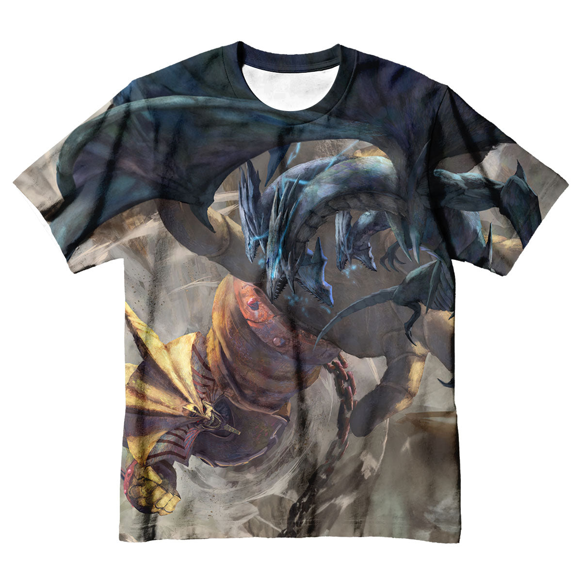 Yugioh Blueeyes White Dragon And Exodia Locked In Combat Anime Apparel