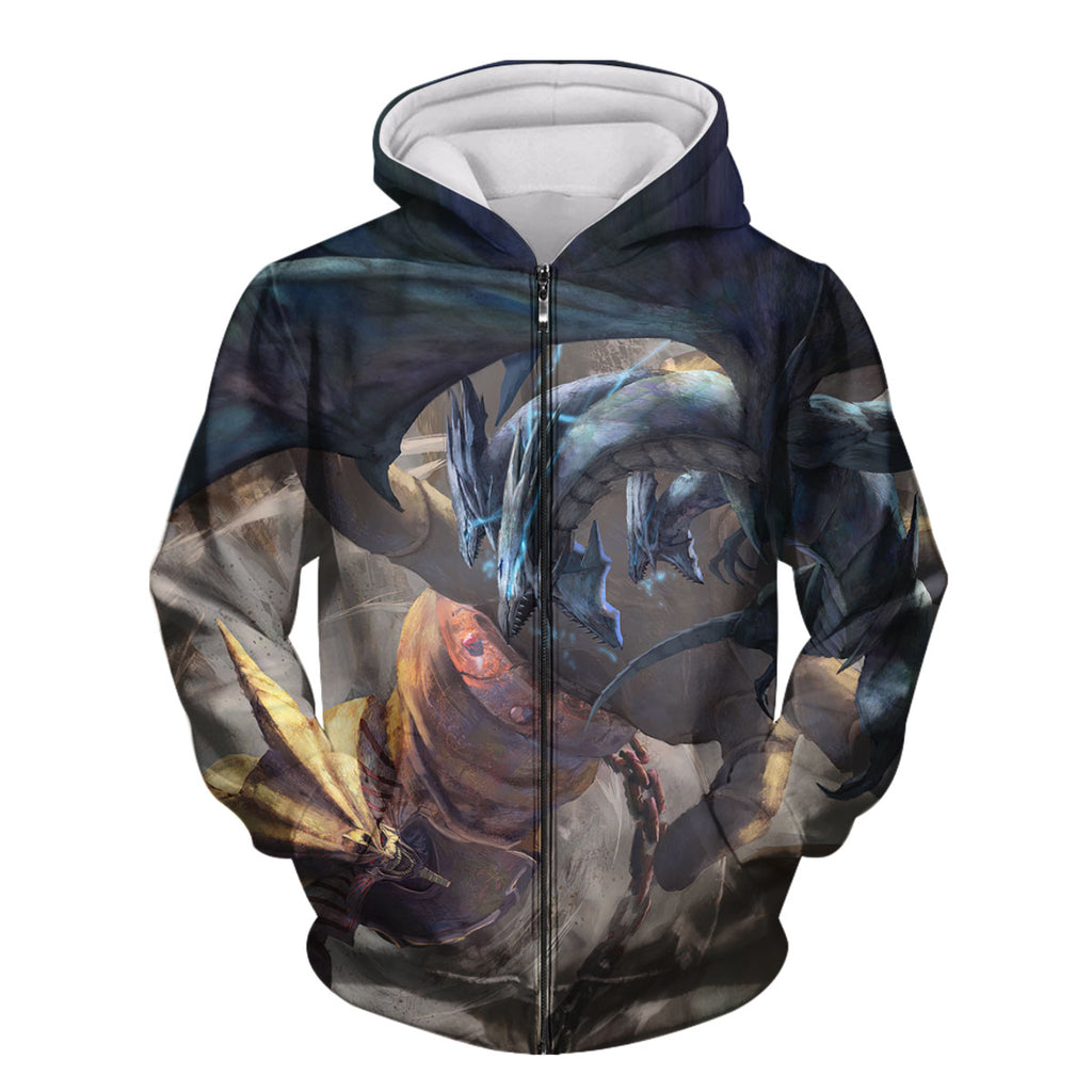 Yugioh Blueeyes White Dragon And Exodia Locked In Combat Anime Apparel