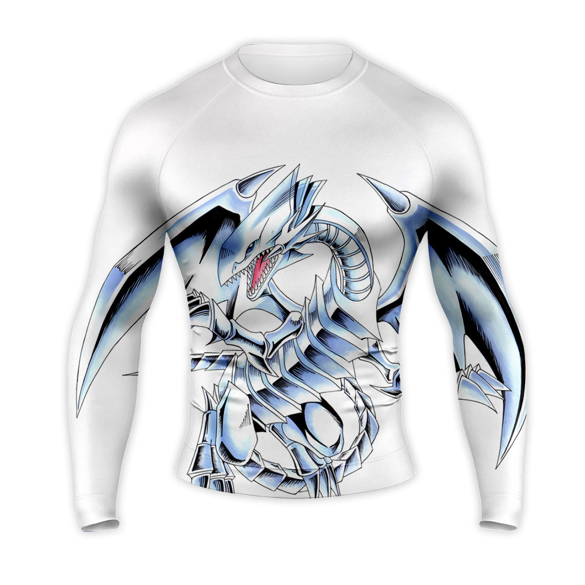 Yugioh Blueeyes White Dragon Blue White Battle Stance Anime Apparel