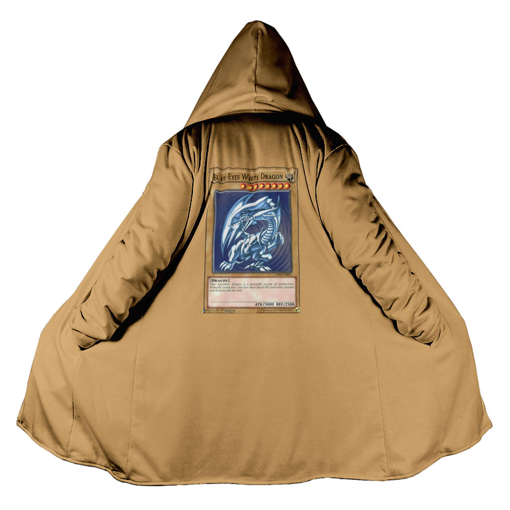 Yugioh Blueeyes White Dragon Card Artwork Blue Anime Apparel