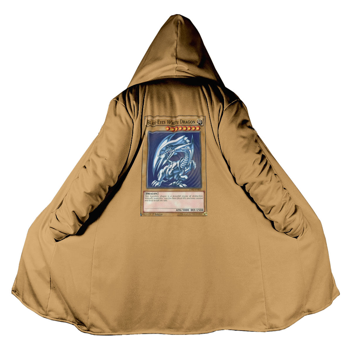 Yugioh Blueeyes White Dragon Card Artwork Blue Anime Apparel