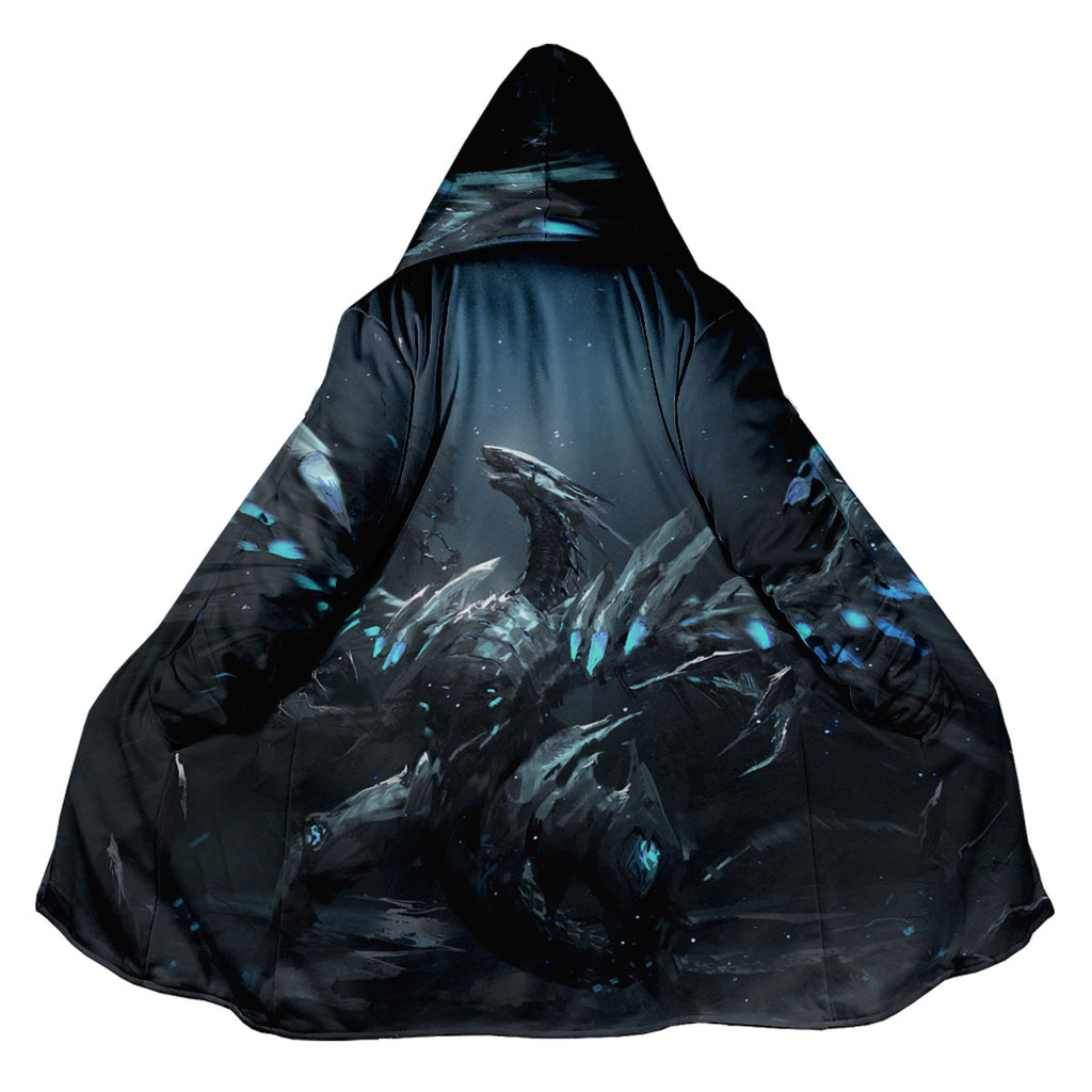 Yugioh Blueeyes White Dragon Icy Blue And Deep Navy Anime Apparel