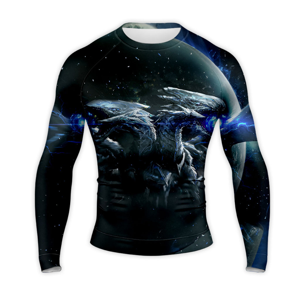Yugioh Blueeyes White Dragon In Space Darkness Anime Apparel