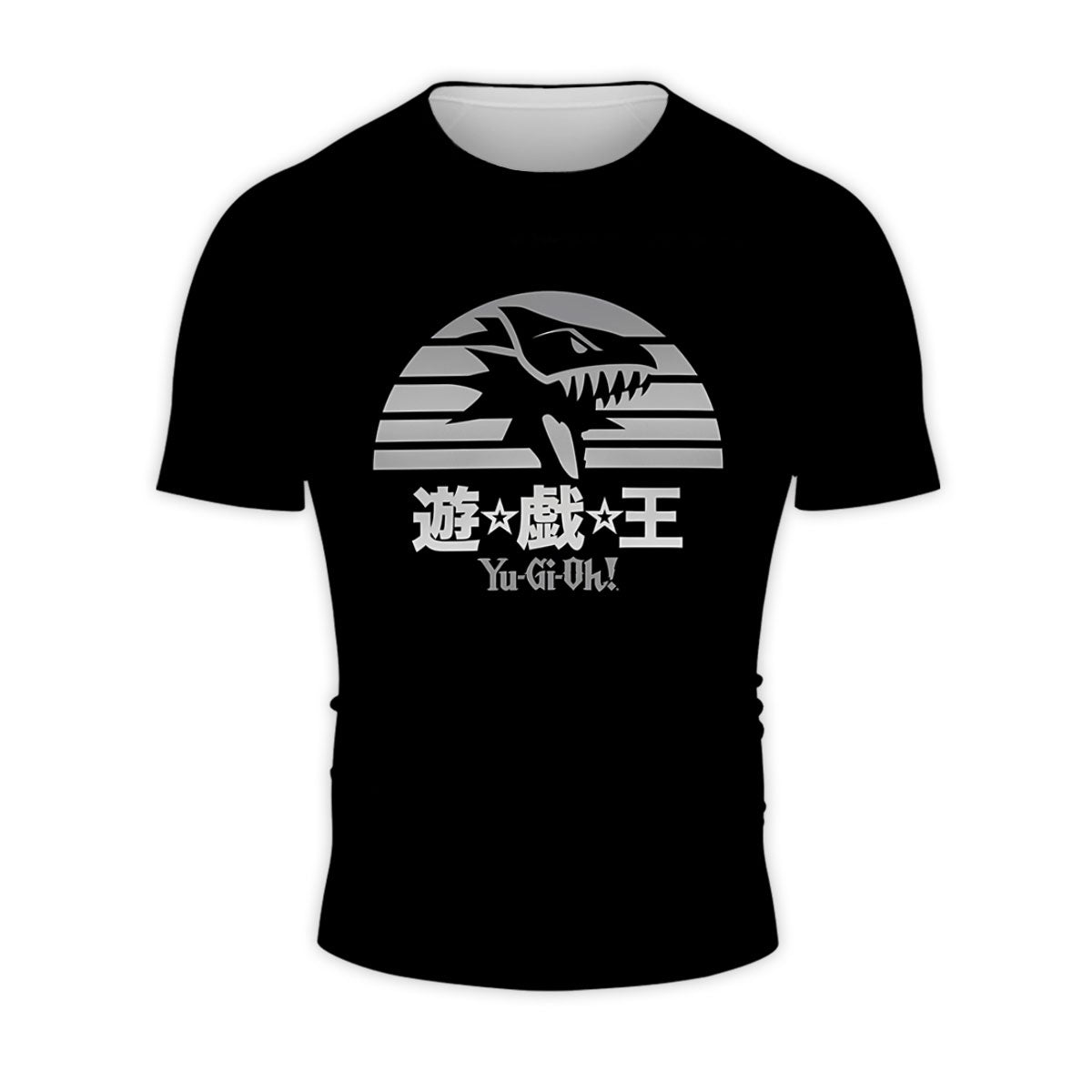 Yugioh Blueeyes White Dragon Monochrome Emblem Design Anime Apparel