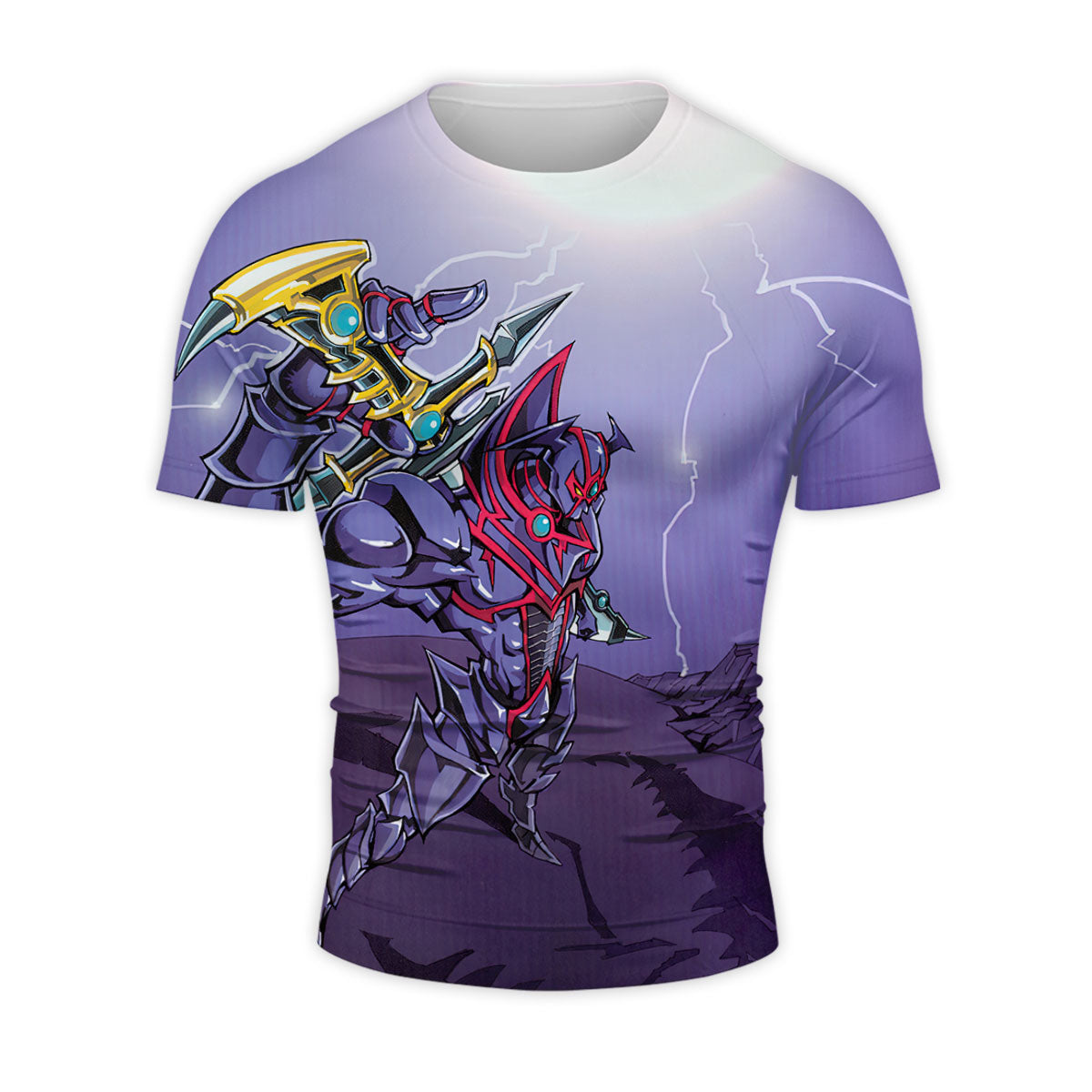 Yugioh Buster Blader Unsheathing Sword In Battle Anime Apparel