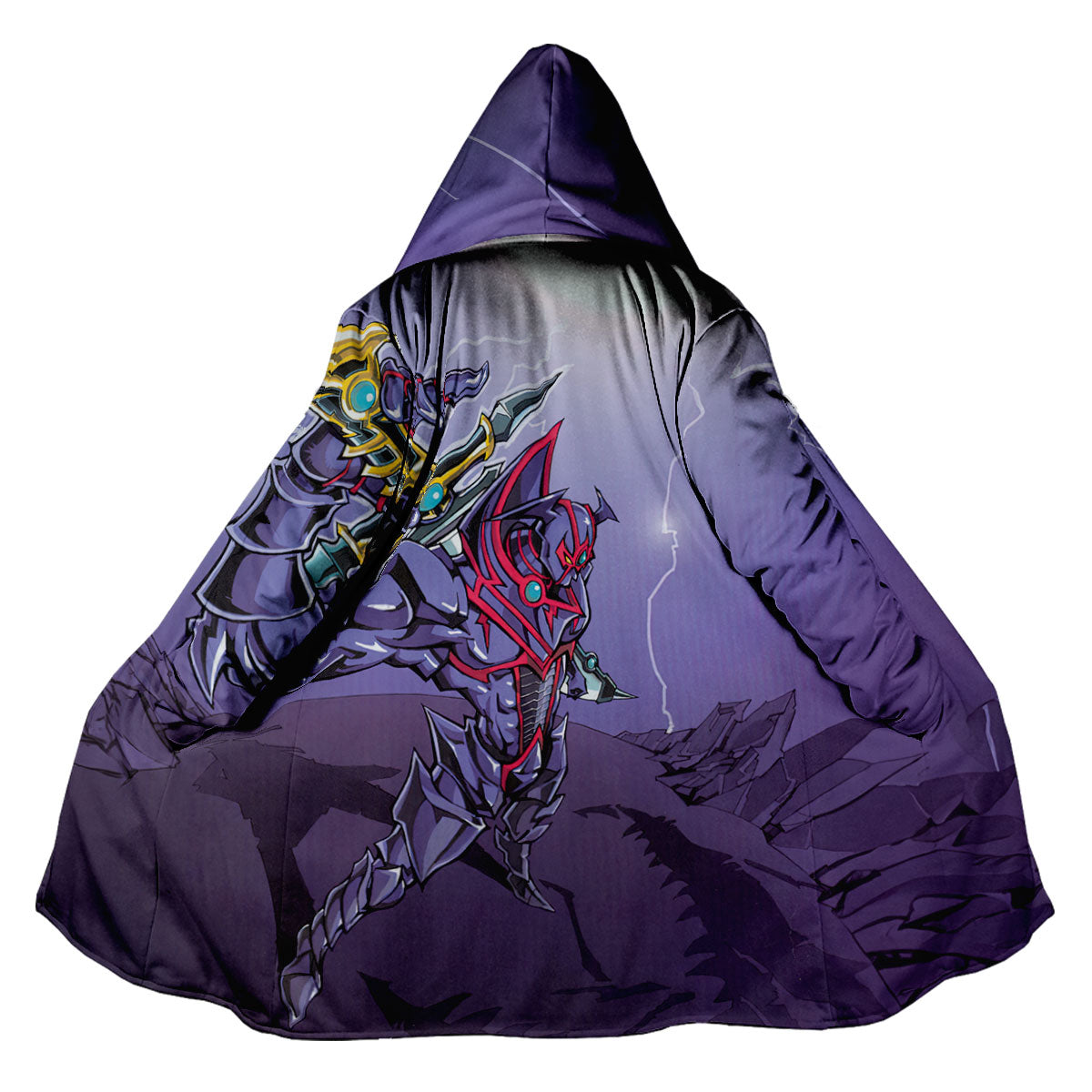 Yugioh Buster Blader Unsheathing Sword In Battle Anime Apparel