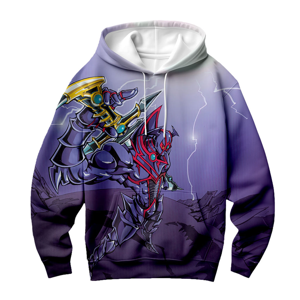 Yugioh Buster Blader Unsheathing Sword In Battle Anime Apparel