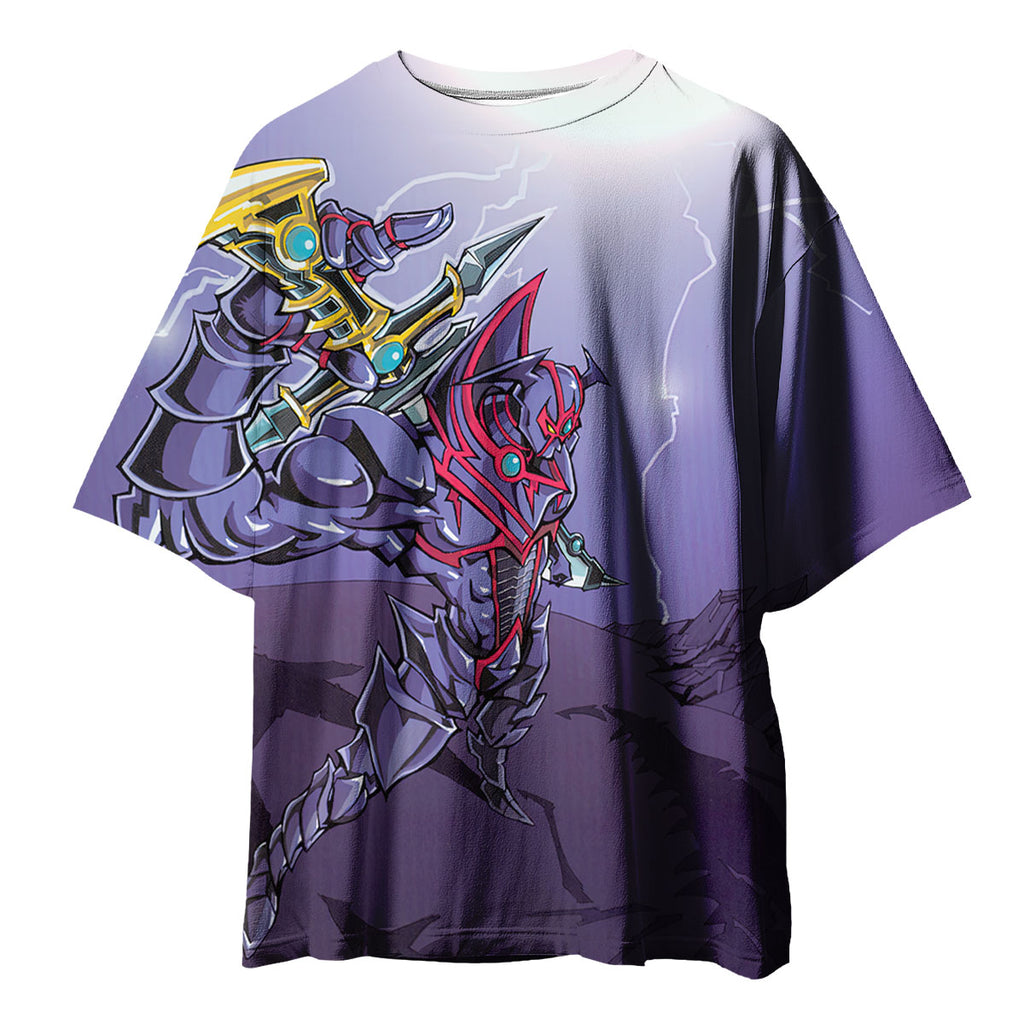 Yugioh Buster Blader Unsheathing Sword In Battle Anime Apparel