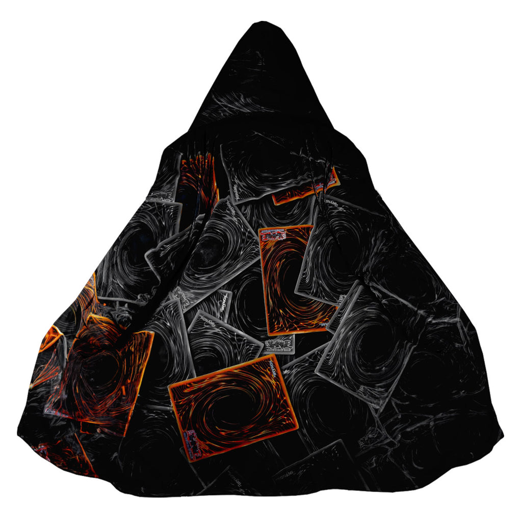 Yugioh Card Pile Black And Orange Anime Apparel