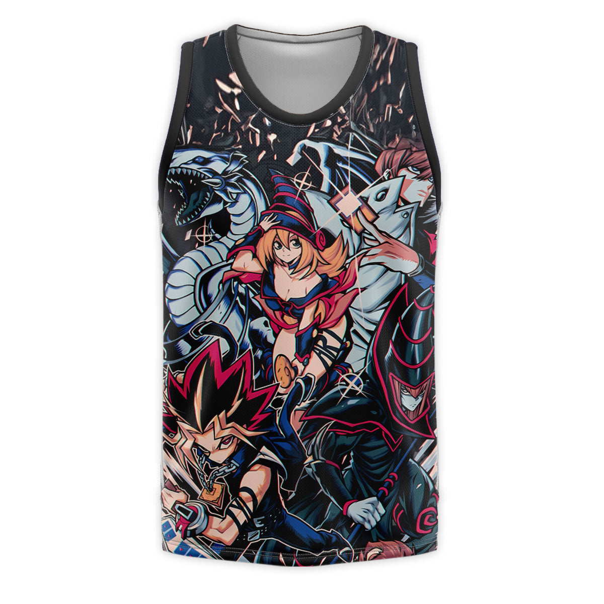Yugioh Character Group In Dark Background Anime Apparel