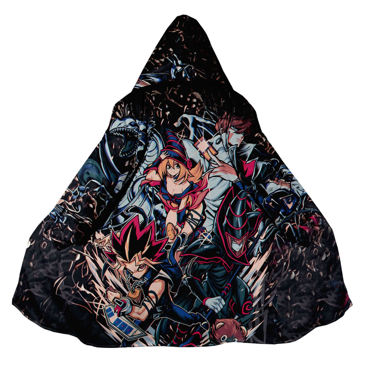 Yugioh Character Group In Dark Background Anime Apparel
