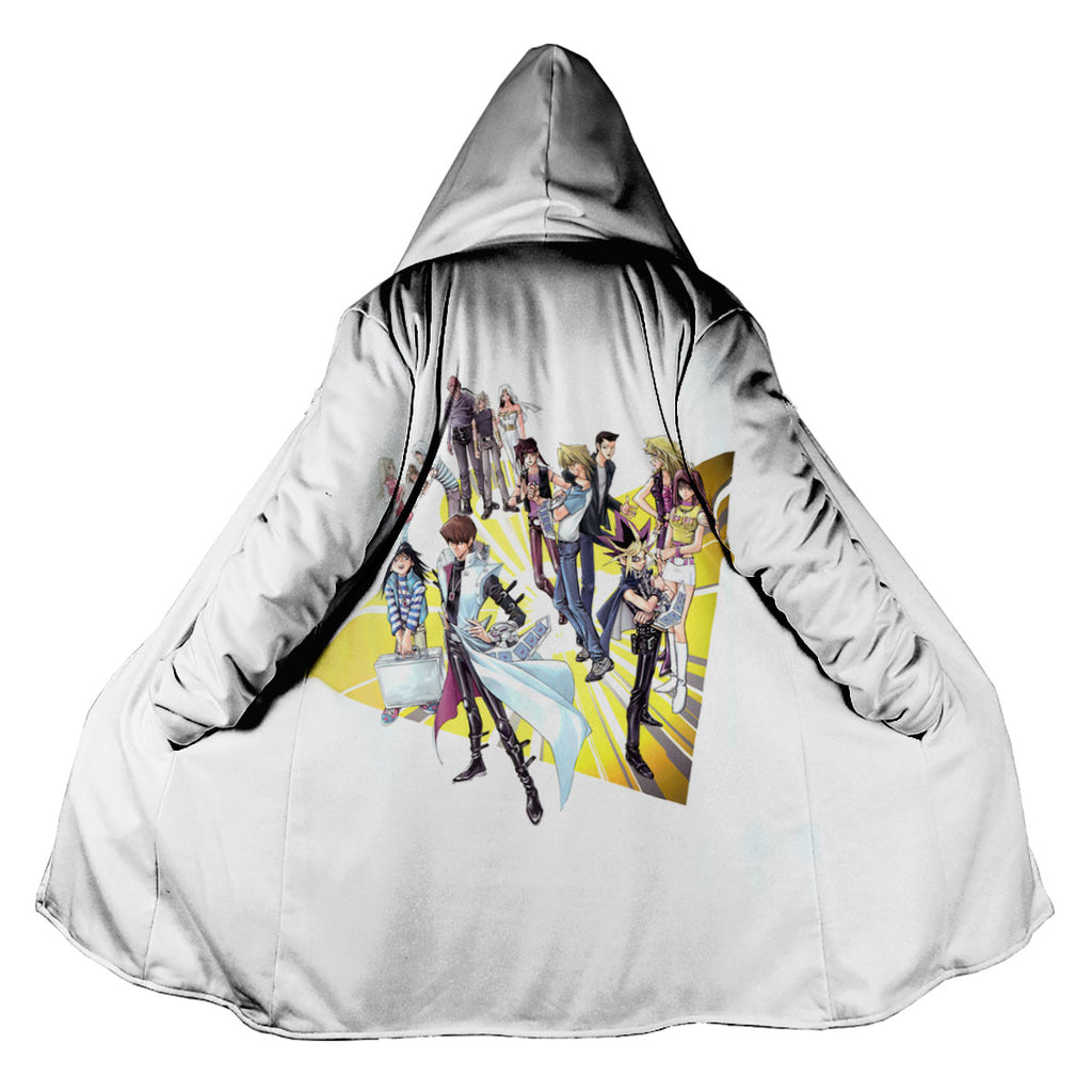 Yugioh Character Group On Vibrant Yellow Background Anime Apparel