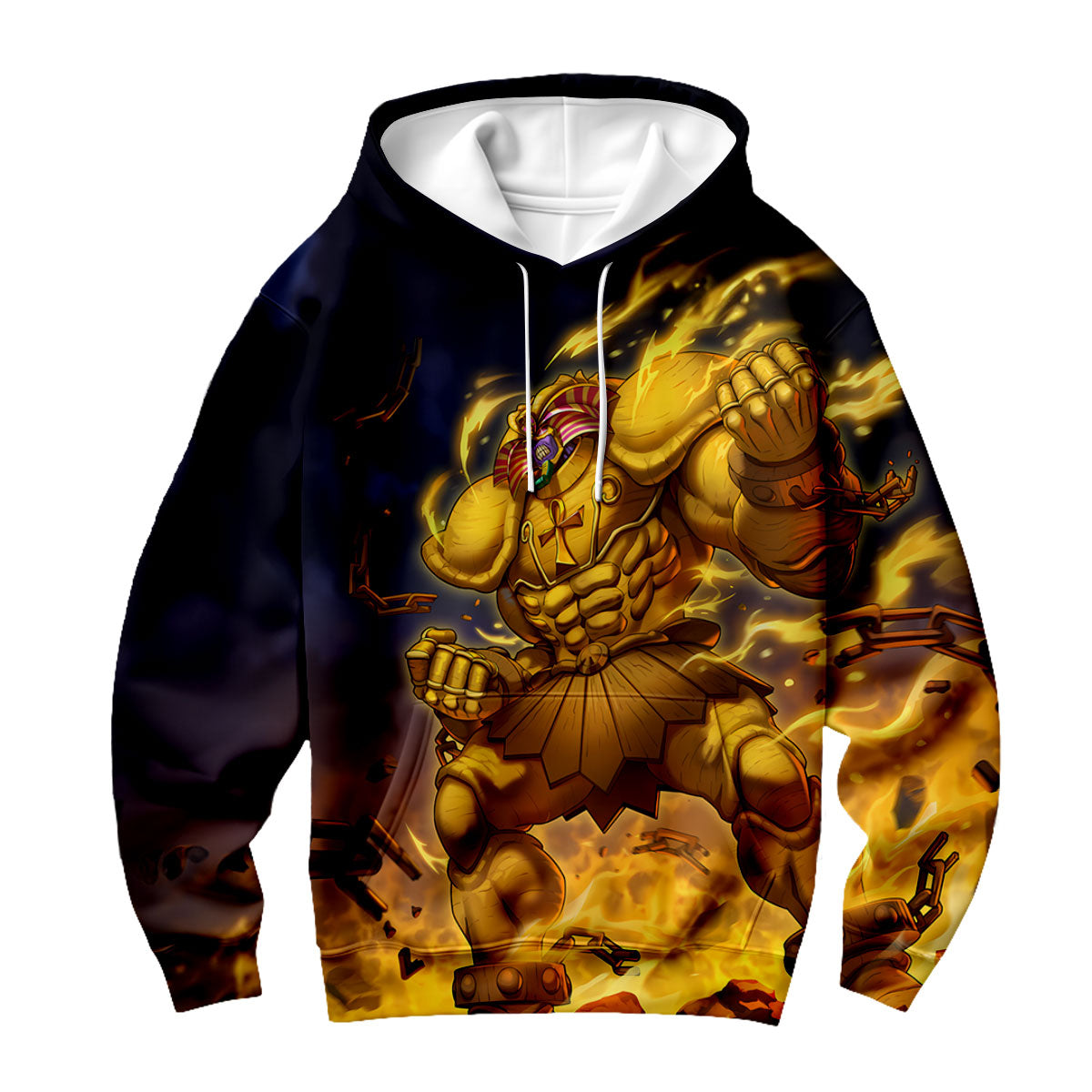 Yugioh Contract With Exodia Breaking Chains Orange Anime Apparel