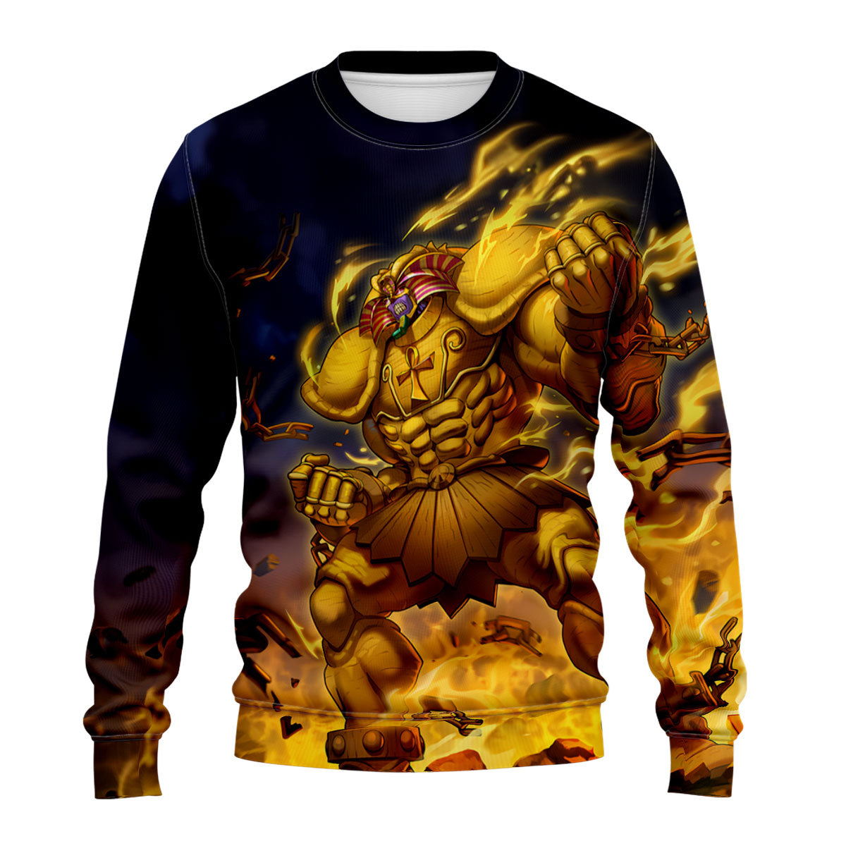 Yugioh Contract With Exodia Breaking Chains Orange Anime Apparel