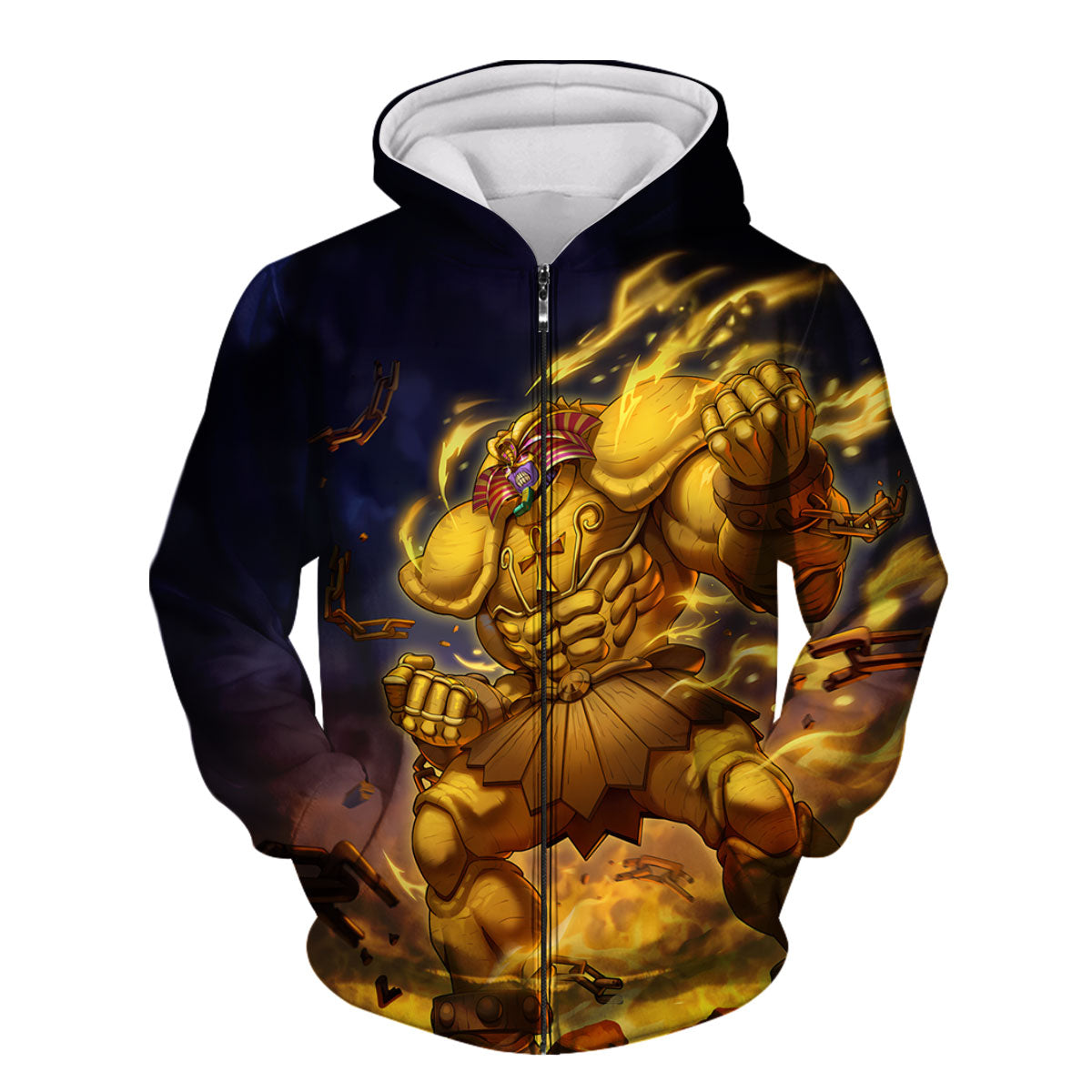 Yugioh Contract With Exodia Breaking Chains Orange Anime Apparel