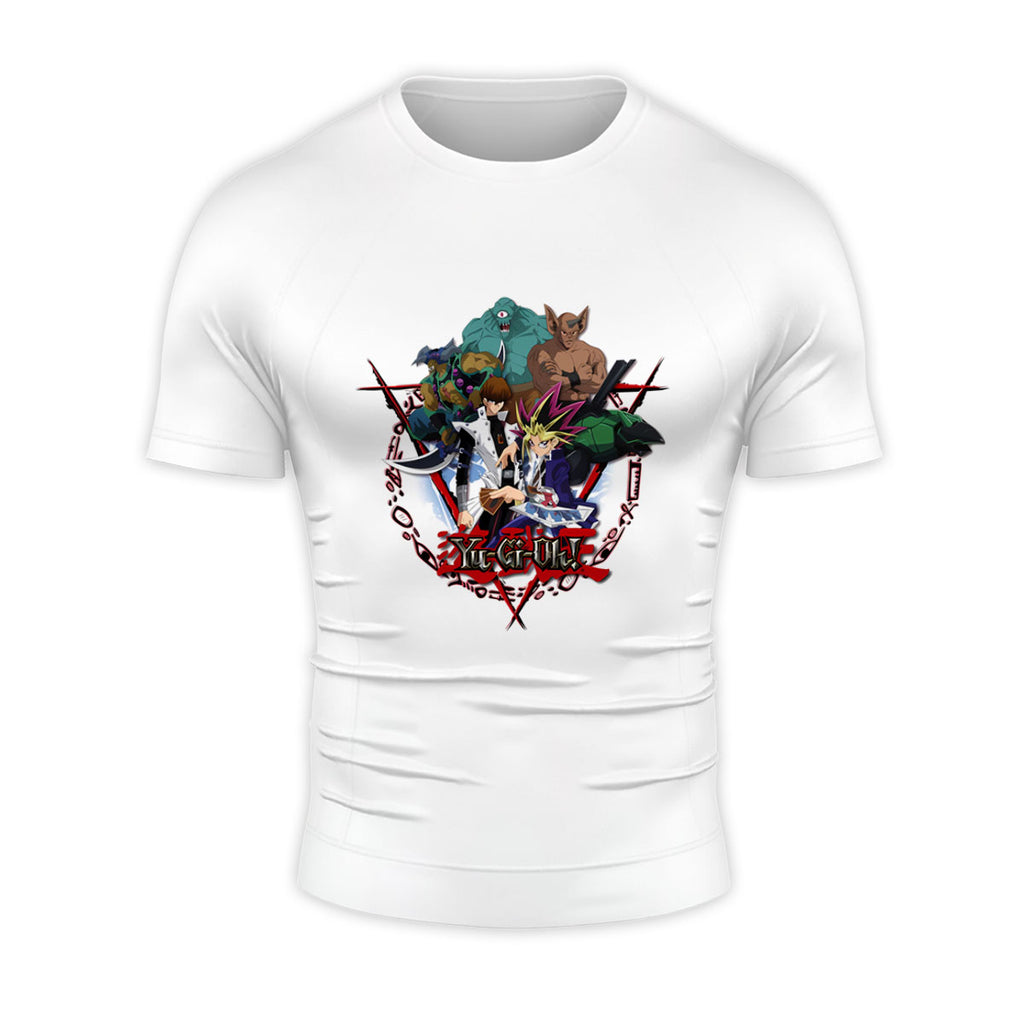 Yugioh Crimson Badge Character On Red Emblem Anime Apparel