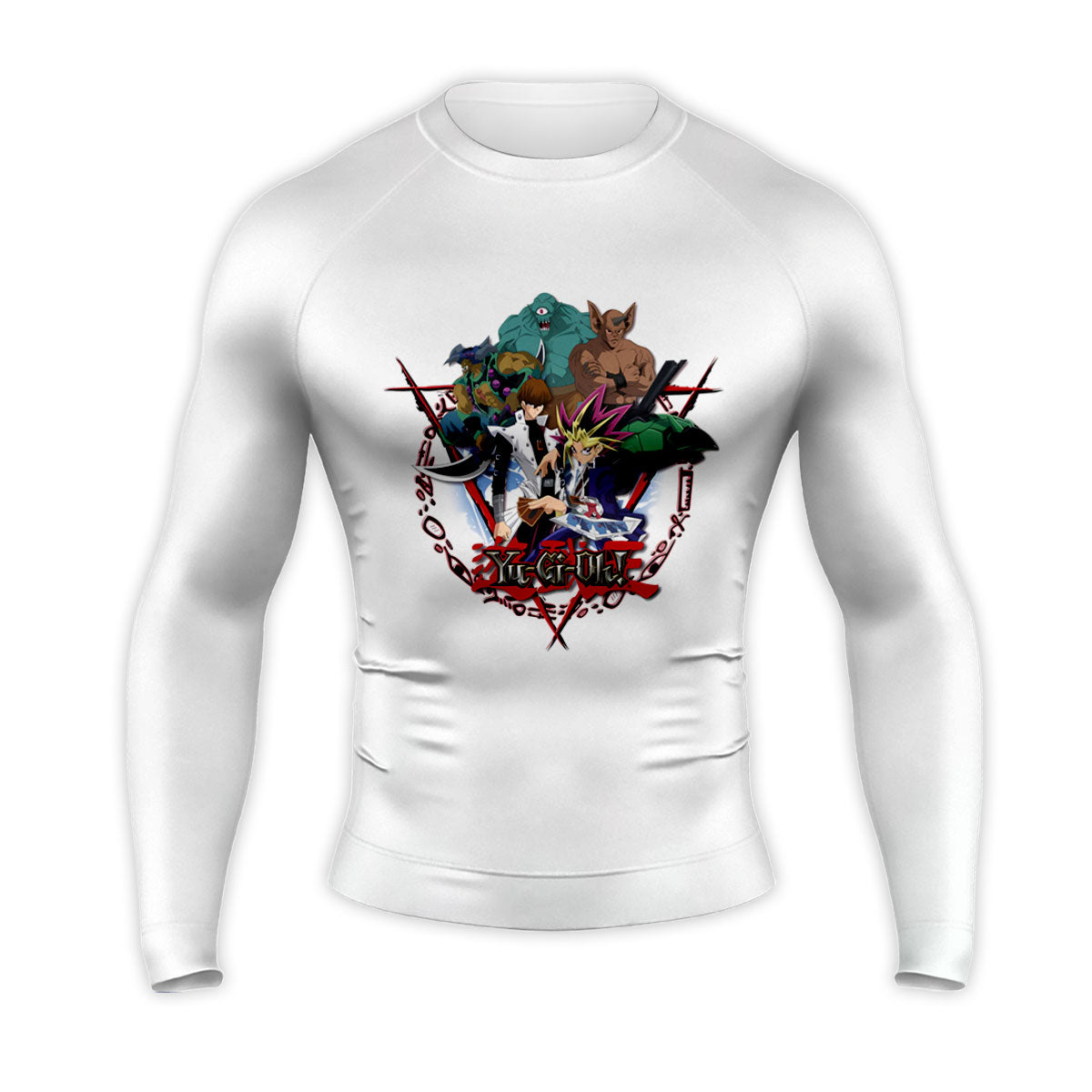 Yugioh Crimson Badge Character On Red Emblem Anime Apparel
