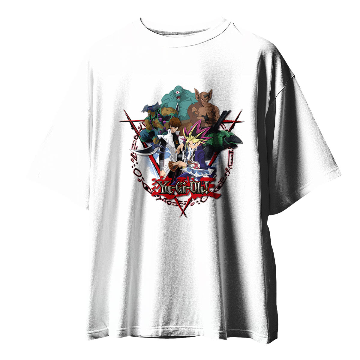 Yugioh Crimson Badge Character On Red Emblem Anime Apparel