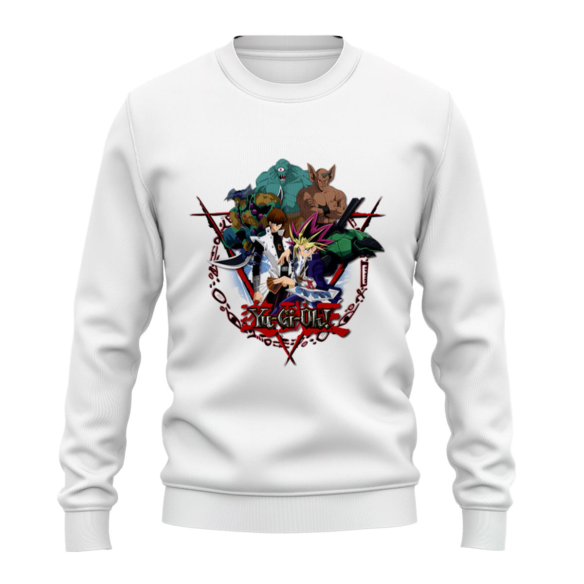Yugioh Crimson Badge Character On Red Emblem Anime Apparel