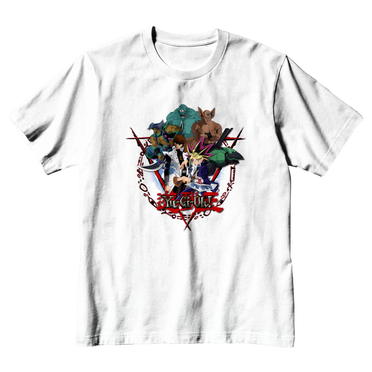 Yugioh Crimson Badge Character On Red Emblem Anime Apparel