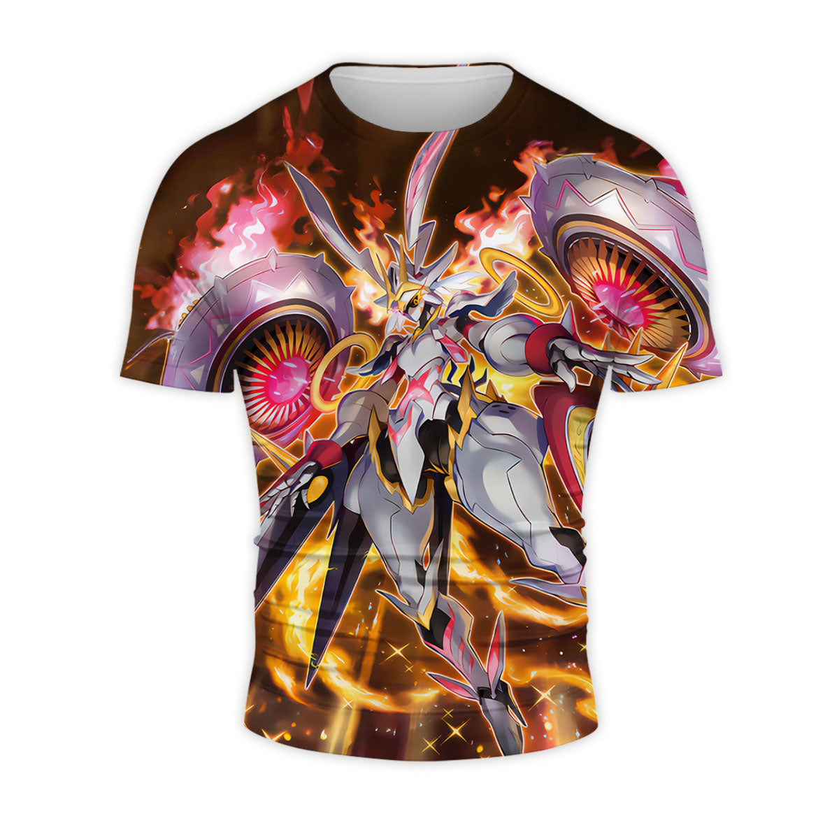 Yugioh Cyberse Supreme Pink Silver Digital Overlord Anime Apparel