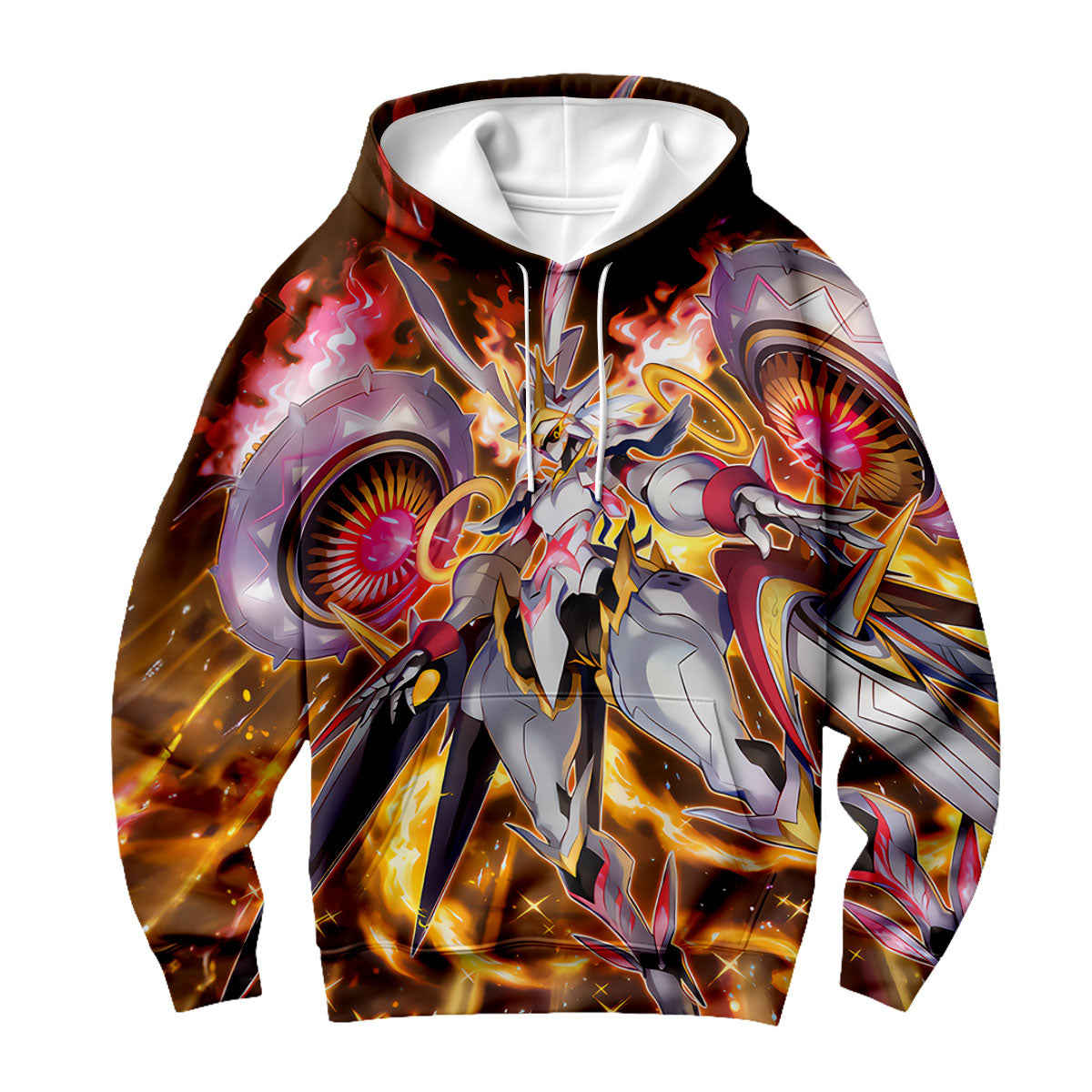Yugioh Cyberse Supreme Pink Silver Digital Overlord Anime Apparel