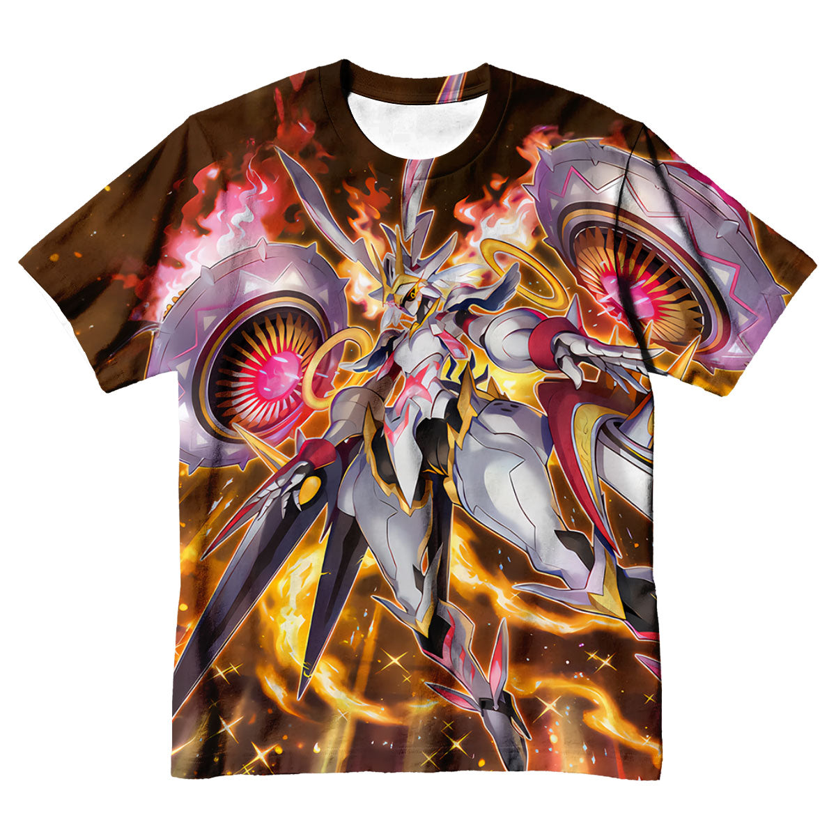 Yugioh Cyberse Supreme Pink Silver Digital Overlord Anime Apparel