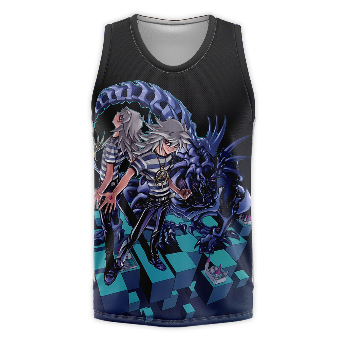 Yugioh Dark Blueeyes Dragon Jonouchi In Battle Anime Apparel